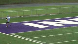 Draven Miller  Kickoff Return for Touchdown  Shamokin Indians vs Pottsville [upl. by Adnorhs]