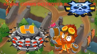 RAVINE CHIMPS BLACK BORDER NO MICRO EASY BTD6 GUIDE STRATEGY BOSS RUSH ELITE BOSS [upl. by Caria179]