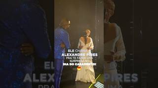 Não aceito menos que isso alexandrepires entrando de surpresa no meu casamento 😍AlexandrePires [upl. by Nanete79]