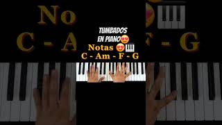 Tutoriales de Tumbao en el Piano😍🎹 piano tumbao tumbados cumbia Tutorial [upl. by Stickney]