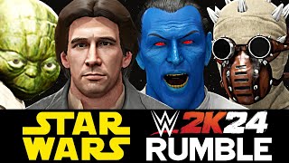 ALLSTAR WEEK  STAR WARS RUMBLE  ShockWrestling Universe wwe2k24 [upl. by Anekahs]