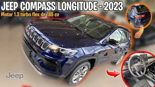 NOVO JEEP COMPASS T270 LONGITUDE 2023  O MELHOR CUSTO BENEFÍCIO POR R 181 MIL REAIS [upl. by Aiyot]