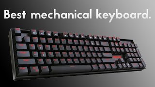 Redragon K551 Vara Mechanical Gaming Keyboard Review [upl. by Meehahs]