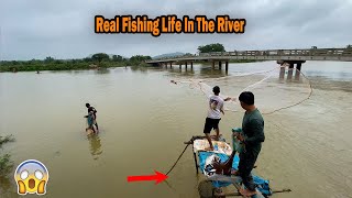 Fishing Real Life Amazing Fishing At Countryside water fishing fishingworld shorts [upl. by Airekal]