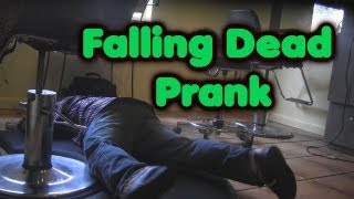 FAINTING WHILE DOING PEOPLES HAIR PRANK  OmarGoshTV [upl. by Diehl]