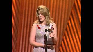 Trisha Yearwood Wins Top New Female Vocalist  ACM Awards 1992 [upl. by Pallaton279]