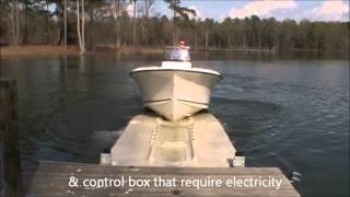 Promo Video Drive On Boat Lifts wwwcarolinafloatscom watercraft floats [upl. by Adnauq427]