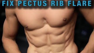 A Great Exercise to Fix Rib Flare Pectus Excavatum [upl. by Kristina160]