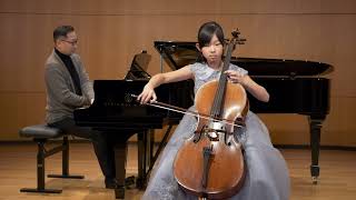 Goltermann Cello Concerto No4 in G Major Op65 – Allegro G Goltermann Amy Wei [upl. by Litsyrk]