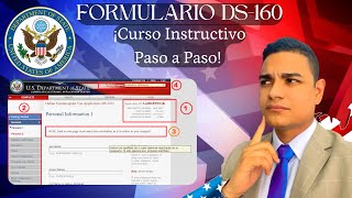 COMO LLENAR EL FORMULARIO DS160 SIN AYUDA  By Will Rodríguez Actualizado 2024 [upl. by Mercorr]