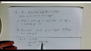 Working out a divisibility algorithm from a linear combination [upl. by Clari472]