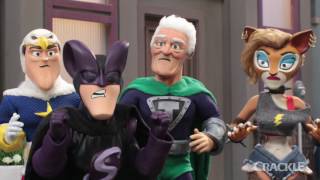 Supermansion  Season 2  official trailer 2017 Bryan Cranston [upl. by Lowis508]