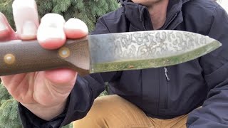 LT Wright Genesis Feather Stick Demo—No Talking  bushcraft  featherstick  firecraft [upl. by Yzmar]