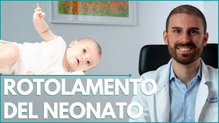 ROTOLAMENTO da Prono a Supino  Sviluppo Psicomotorio Neonato tratto dal corso From zero to hero [upl. by Dotti]