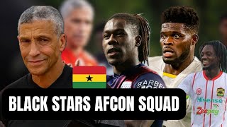 BLACK STARS 55MAN PROVISIONAL AFCON SQUADDEBUT CALLUP FOR LAMPTEY amp OTHERS [upl. by Dombrowski102]