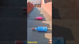 Breaking Glass Bottles satisfying crushing crushingsoftthings art crushingthings shorts viral [upl. by Littlejohn318]