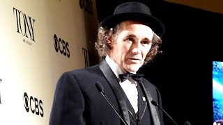 Gold Derby Mark Rylance talks Tony 3 in Tony Awards press room [upl. by Eaner361]