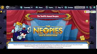 Neopets  The Neopies 2024  Category 18 Best NC Dyeworks item [upl. by Zetrom435]