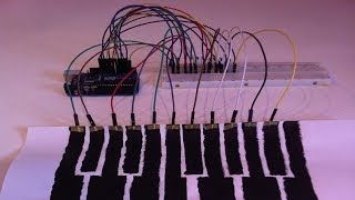 Paper Arduino Keyboard Arduino MIDI Keyboard With Instructions [upl. by Meara440]