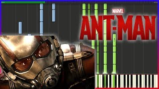 AntMan  Main Theme  Piano Tutorial [upl. by Eben203]