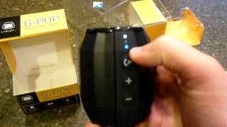 Gproject Gpop Bluetooth Speaker Review [upl. by Mosenthal]