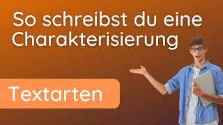 Wie du eine perfekte Charakterisierung schreibst ✅ Beispiel quotMeine Mutterquot [upl. by Sauers]