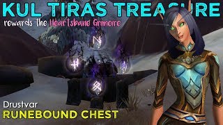 Runebound Chest  Treasures of Drustvar rewards the Heartsbane Grimoire [upl. by Findlay]