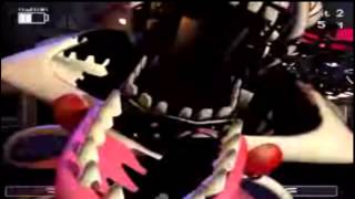 Five Nights at Freddys 2Mangle jumpscare [upl. by Ellac762]