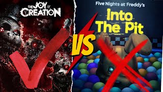 Joy of Creation might OUTSHINE Into the Pit Is this the scariest FNAF Game Ep4 TJOC TJOCDEMO [upl. by Yemirej]