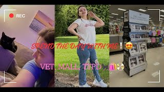 SPEND THE DAY OUT WITH ME☀️ GOING TO THE VET MALL GETTING TTPD‼️ [upl. by Yrneh]