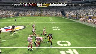 MADDEN 25Amazing GameMUST WATCH quotMADDEN NFL 25quot Steelers Vs 49ers Online Gameplay Ranked [upl. by Elsey]