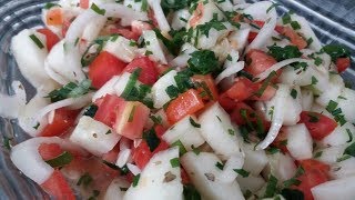 SALADA DE PEPINO SIMPLES E RÁPIDA  RECEITINHAS COM AMOR [upl. by Kaufmann89]