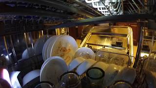 Whirlpool TotalCoverage Dishwasher  Full Load Interior View [upl. by Neelav]