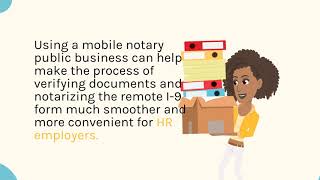 I9 Employment Eligibility Verification amp How a Mobile Notary Public Can Help Your Business [upl. by Atiraj224]