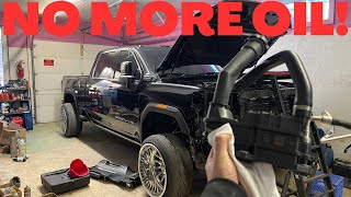 PCV Relocation Kit On My 2024 Duramax Much Cleaner Look [upl. by Notsuj601]