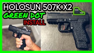 Canik Mete MC9  How To Install Holosun 507K X2 🎯 [upl. by Allard]