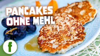 Haferflocken Pancakes ohne Zucker und Mehl [upl. by Rianna]