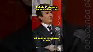 Dr Enéas Confronta Fernando Collor e Corrige seu Português em Debate pela Prefeitura de SP shorts [upl. by Nesyrb828]