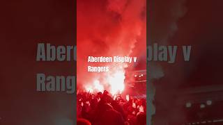 Aberdeen Display v Rangers 🧨 aberdeenfc scottishfootball shorts pyro rangers [upl. by Emeline467]