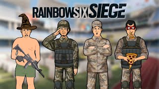 RAINBOW SIX SIEGE  Vitória quase perfeita [upl. by Ardnod]