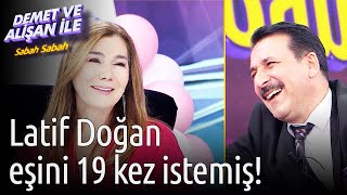 Demet ve Alişan ile Sabah Sabah  Latif Doğan Eşini 19 Kez İstemiş [upl. by Drusy]