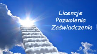 Licencje pozwolenia zaświadczenia i paranoicy [upl. by Nerrawed]