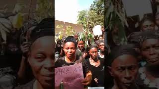 Bekwarra women in Cross River protest against Fulani herdsmen attack [upl. by Myrtice773]