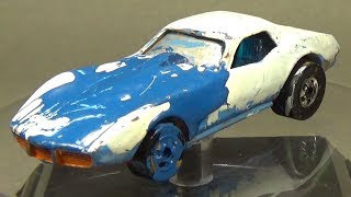 Hot Wheels Restoration 1980s Corvette Stingray [upl. by Toulon]