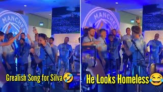 Jack Grealish praises Bernardo Silva and sings him a song🎶 grealish mancity bernardosilva mancty [upl. by Nerraf201]