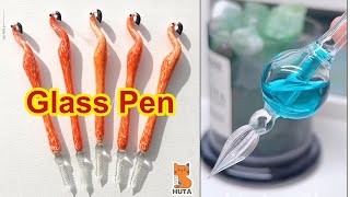 quotCompilation of drawing videos with a glass penquot by Huta Chan [upl. by Lodhia430]