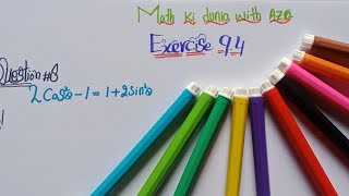 Class 11th math exercise 94 question 8 and 91st year math exercise 94 1styearmath math [upl. by Demaria]