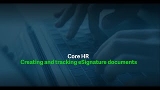 Sage HR Manage esignature documents [upl. by Nodnek]