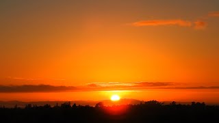 Beautiful Sunrise Time lapse  Unedited  No Copyright Video  Hamilton New Zealand [upl. by Alisha]