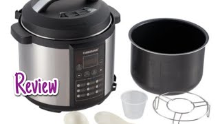 FARBERWARE ELECTRIC PRESSURE COOKER SLOW COOKER REVIEW [upl. by Jacobah]